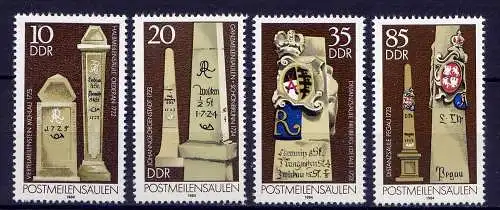 DDR Nr.2853/6           **  mint       (1273) ( Jahr: 1984 )