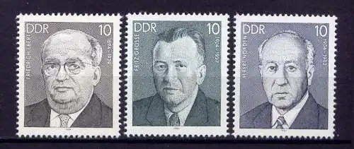 (1271) DDR Nr.2849/51           **  postfrisch
