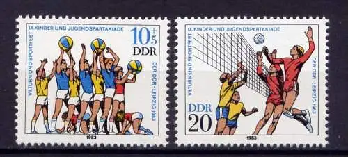 DDR Nr.2814/5           **  mint       (1238) ( Jahr: 1983 )