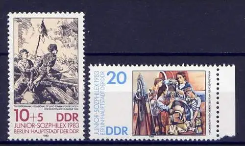 DDR Nr.2812/3          **  mint       (8997) ( Jahr: 1983 )