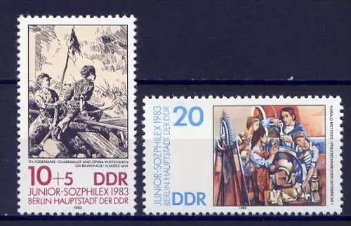 (8996) DDR Nr.2812/3          **  postfrisch