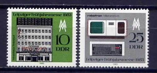 (8971) DDR Nr.2779/80           **  postfrisch