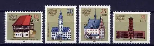 DDR Nr.2775/8           **  mint       (1190) ( Jahr: 1983 )