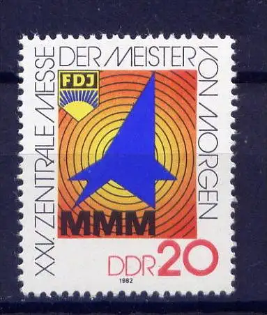 DDR Nr.2750            **  mint       (1177) ( Jahr: 1982 )