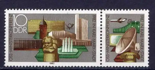 DDR Nr.2732 Zf           **  mint       (1678) ( Jahr: 1982 )