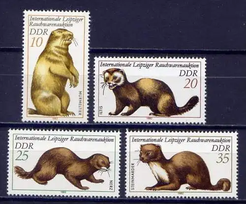 (8881) DDR Nr.2677/80             **  postfrisch