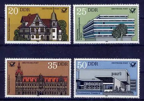 DDR Nr.2673/6            **  mint       (8877) ( Jahr: 1982 )
