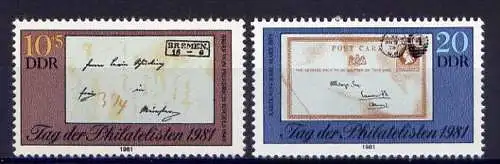 (8859) DDR Nr.2646/7            **  postfrisch