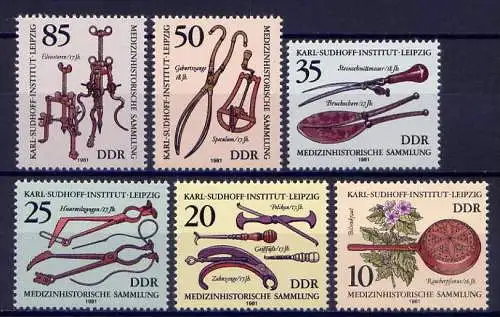 (8850) DDR Nr.2640/5            **  postfrisch