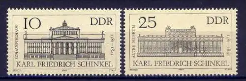 (8828) DDR Nr.2619/20           **  postfrisch