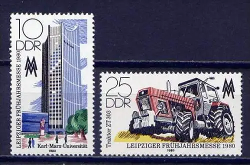 (8737) DDR Nr.2498/9          **  postfrisch