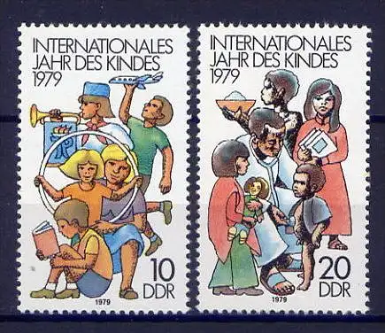 (8675) DDR Nr.2422/3             **  postfrisch