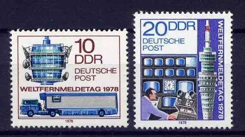 (0604) DDR Nr.2316/7             **  postfrisch