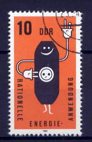 DDR Nr.2601      O used   (11096)  (Jahr:1981)