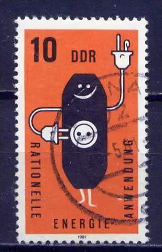 DDR Nr.2601      O used   (9240)  (Jahr:1981)