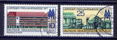 DDR Nr.2208/9     O used   (8135)  (Jahr:1977)