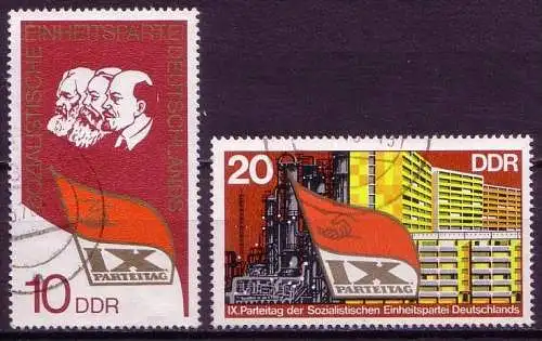 (11817) DDR Nr.2123/4     O  gestempelt