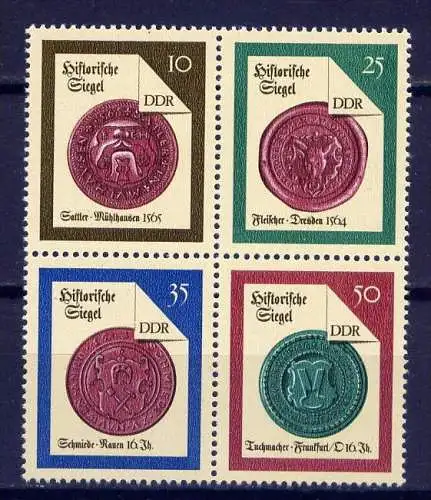 (2261) DDR Nr.3156/9 Viererblock     **  postfrisch