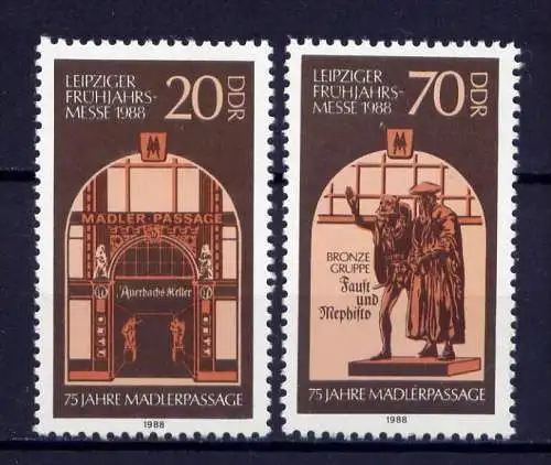 (1725) DDR Nr.3153/4     **  postfrisch