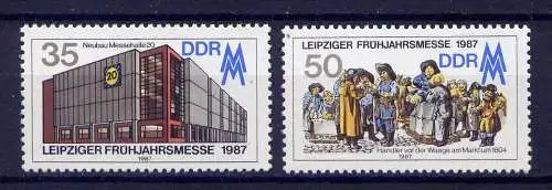 (1618) DDR Nr.3080/1        **  postfrisch