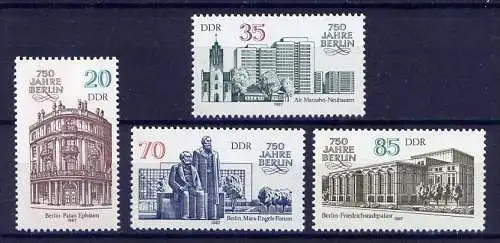 (1598) DDR Nr.3071/4        **  postfrisch