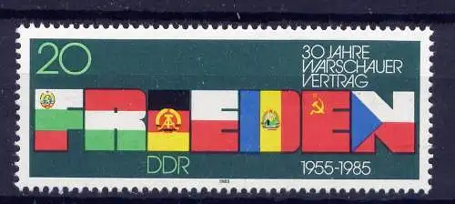 (1850) DDR Nr.2946          **  postfrisch