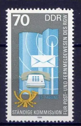 DDR Nr.2873           **  mint       (9050) ( Jahr: 1984 )