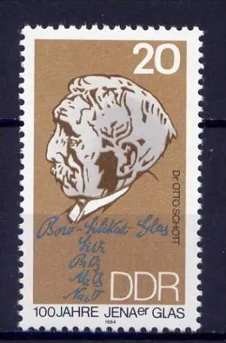 DDR Nr.2848           **  mint       (9026) ( Jahr: 1984 )