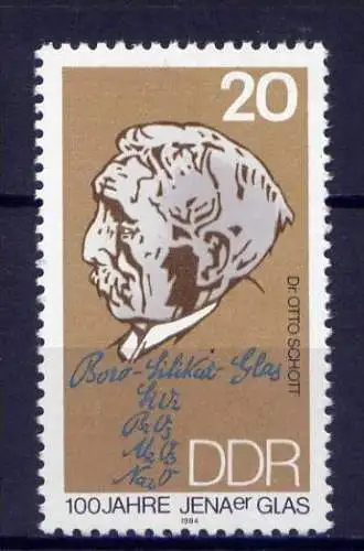 DDR Nr.2848           **  mint       (9025) ( Jahr: 1984 )
