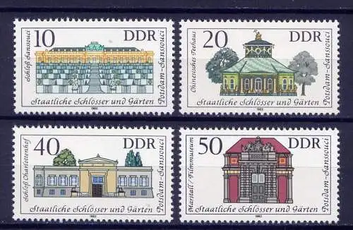 DDR Nr.2826/9           **  mint       (1253) ( Jahr: 1983 )
