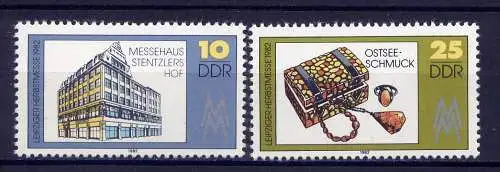 DDR Nr.2733/4           **  mint       (1146) ( Jahr: 1982 )