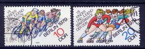 DDR Nr.2433/4         O used       (2536) ( Jahr: 1979 )