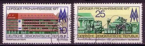 DDR Nr.2208/9         O used       (11852) ( Jahr: 1977 )