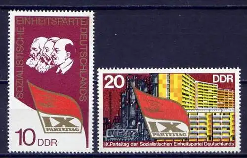 (8434) DDR Nr.2123/4            **  postfrisch