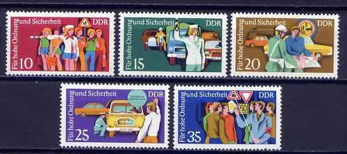 (8403) DDR Nr.2078/82            **  postfrisch