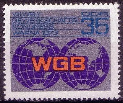 DDR Nr.1885              **  mint       (11503) ( Jahr: 1973 )