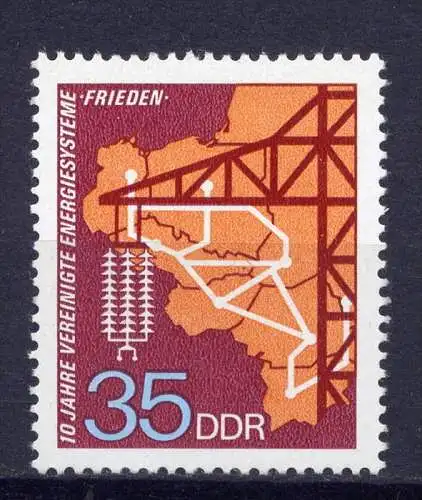 DDR Nr.1871       ** mint       (0847) ( Jahr: 1973 )