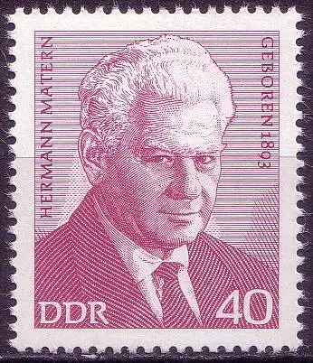 DDR Nr.1855       ** mint       (11490) ( Jahr: 1973 )