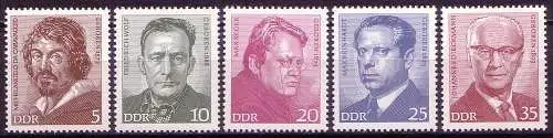DDR Nr.1815/9       ** mint       (11479) ( Jahr: 1973 )