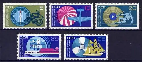 DDR Nr.1773/7       ** mint       (3268) ( Jahr: 1972 )