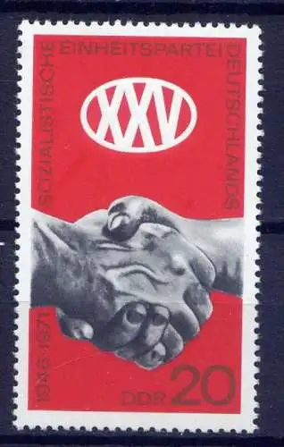 DDR Nr.1667        ** mint       (0700) ( Jahr: 1971 )