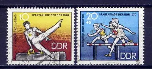 DDR Nr.1594/5        O  used       (7695) ( Jahr: 1970 )