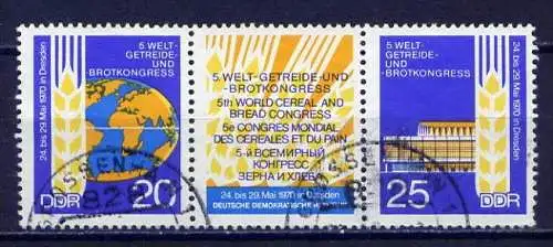 (7678) DDR Nr.1575/6 Streifen        O  gestempelt