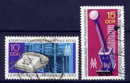 (2507) DDR Nr.1551/2        O  gestempelt