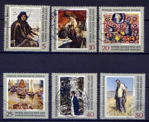 (0140) DDR Nr.1528/33        O  gestempelt