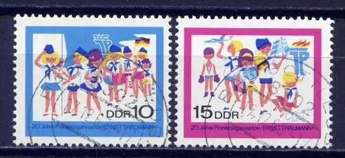DDR Nr.1432/3        O  used       (7072) ( Jahr: 1968 )