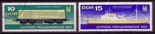 DDR Nr.1349/50        O used       (12448) ( Jahr: 1968 )