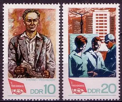 (12139) DDR Nr.1363/4     **  postfrisch