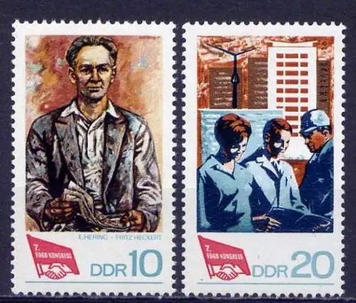 (0301) DDR Nr.1363/4     **  postfrisch