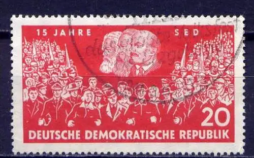 DDR Nr.821    O used   (3816)  (Jahr:1961)